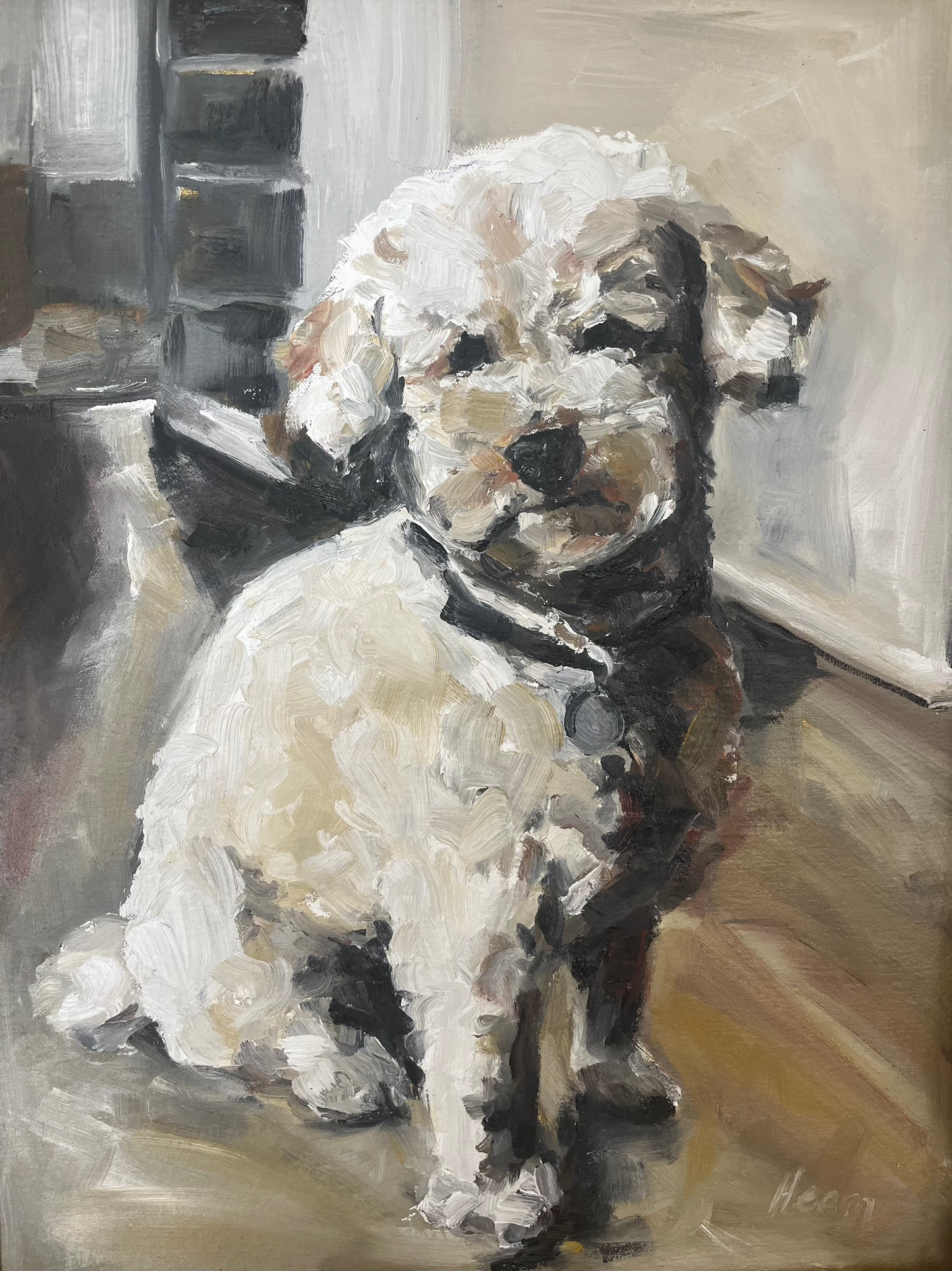CUSTOM PAINTED PET PORTRAIT