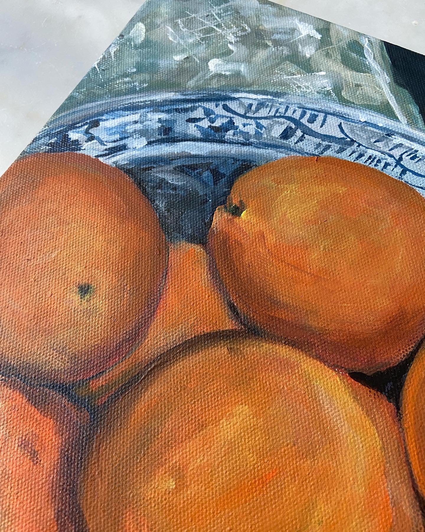 ORANGE STILL LIFE