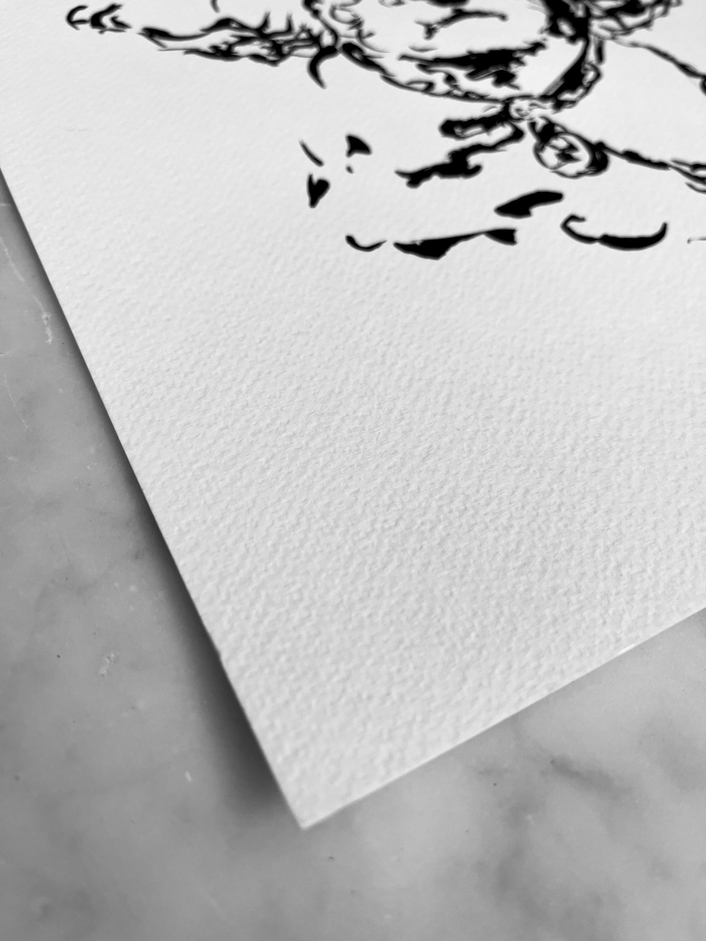 CUSTOM INK PAINTED PET PORTRAIT